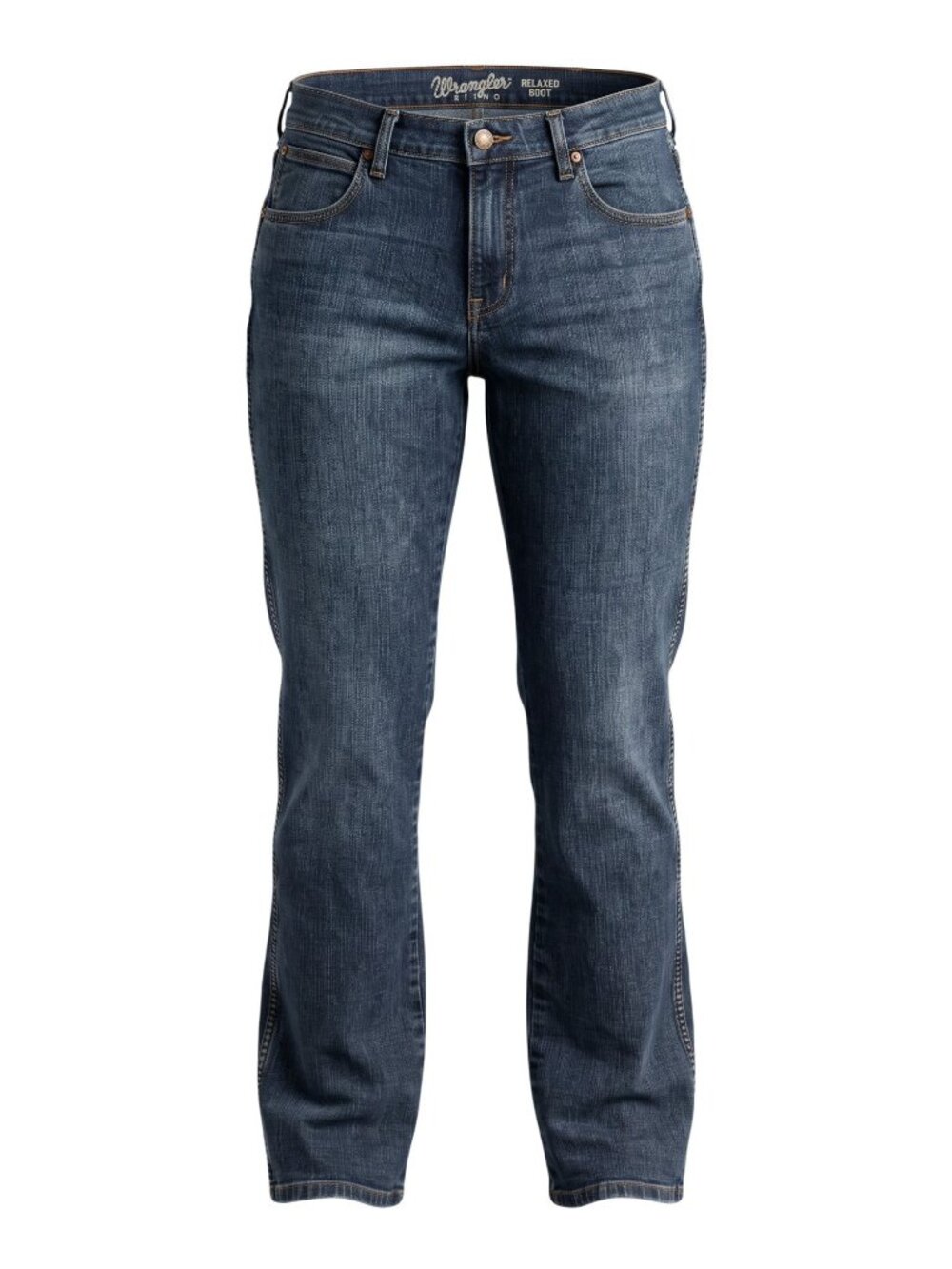 Wrangler Retro Relaxed Fit Bootcut Jeans For Men Dark Wash Denim 32